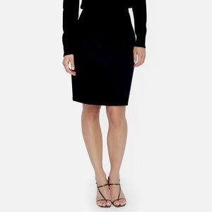 3.1 Phillip Lim Black Stretch Pencil Skirt, size small